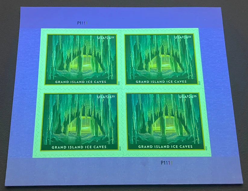 2020 Grand Island Ice Cave Express Priority Stamps