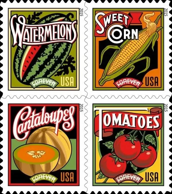 Summer Harvest Forever Stamps