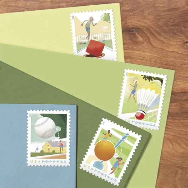 Backyard Games Forever Stamps