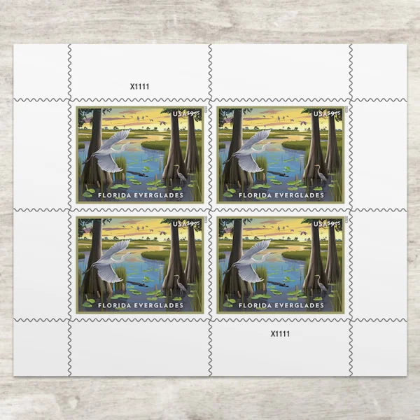 $9.65 Florida Everglades Forever Stamps