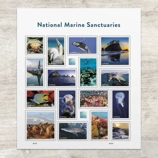 National Marine Sanctuaries Forever Stamps