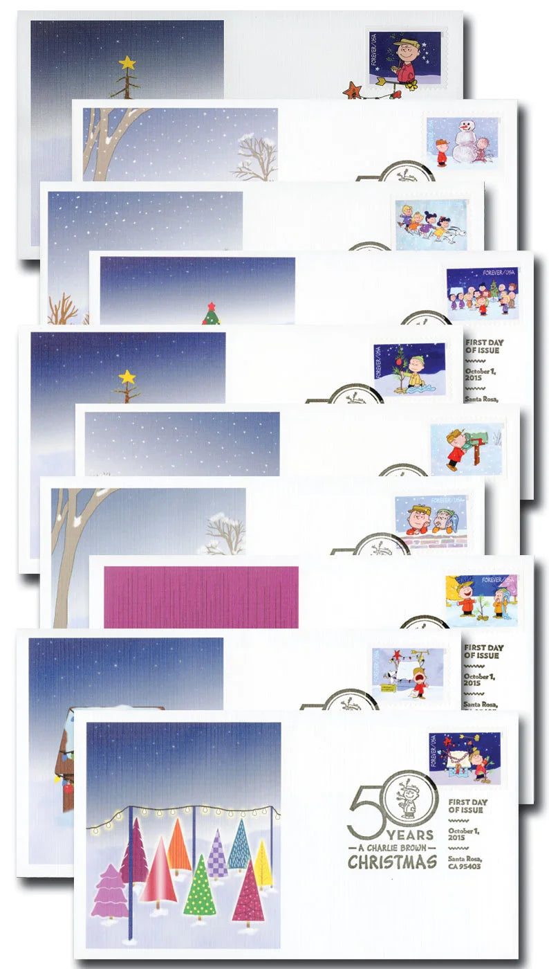 A Charlie Brown Christmas Forever Stamps