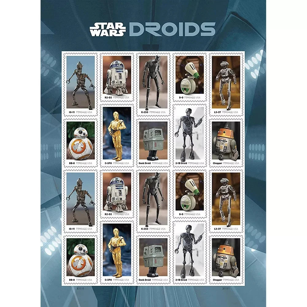 Star Wars? Droids Forever Stamps