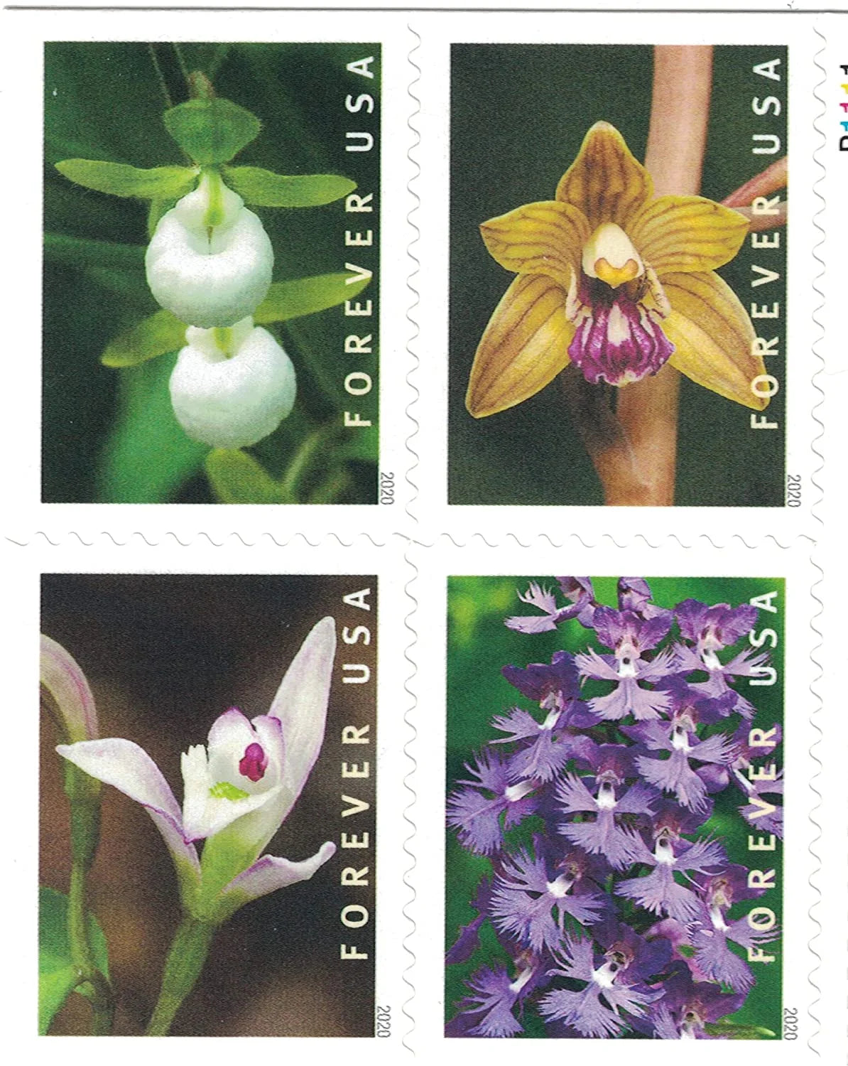 Wild Orchids Forever Stamps