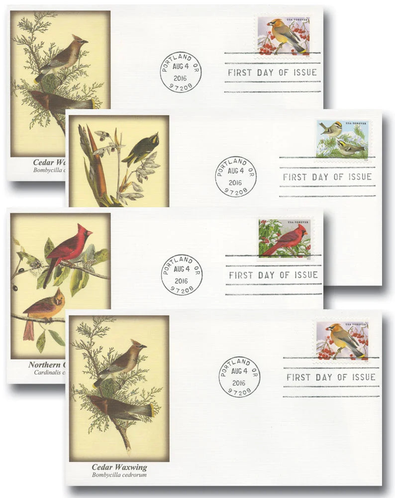 Songbirds in Snow Forever Stamps