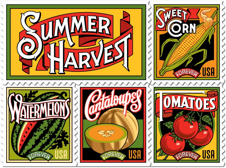 Summer Harvest Forever Stamps