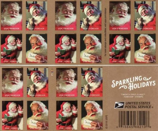 Sparkling Holidays Souvenir Forever Stamps