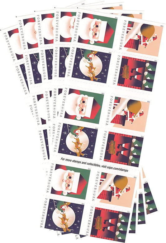 A Visit From St.Nick Forever Stamps