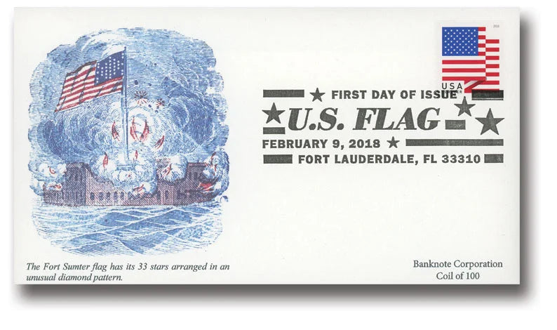 U.S. Flag 2018 Forever Stamps