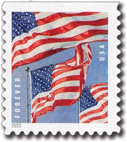 U.S. Flag 2022 Forever Stamps