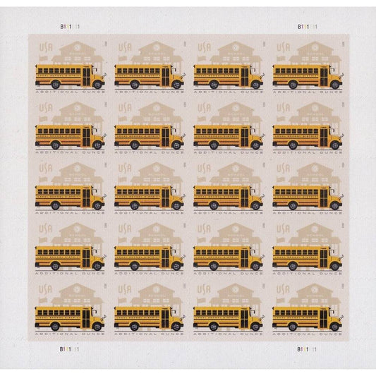 2023 School Bus stamps