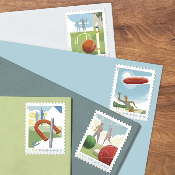 Backyard Games Forever Stamps