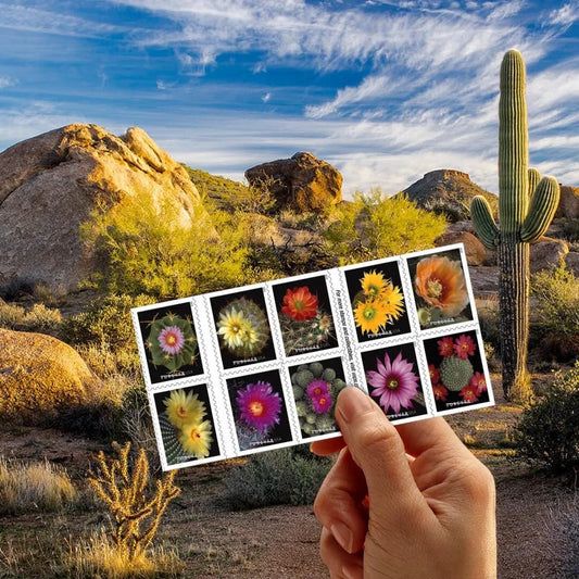 Cactus Flowers Forever Stamps