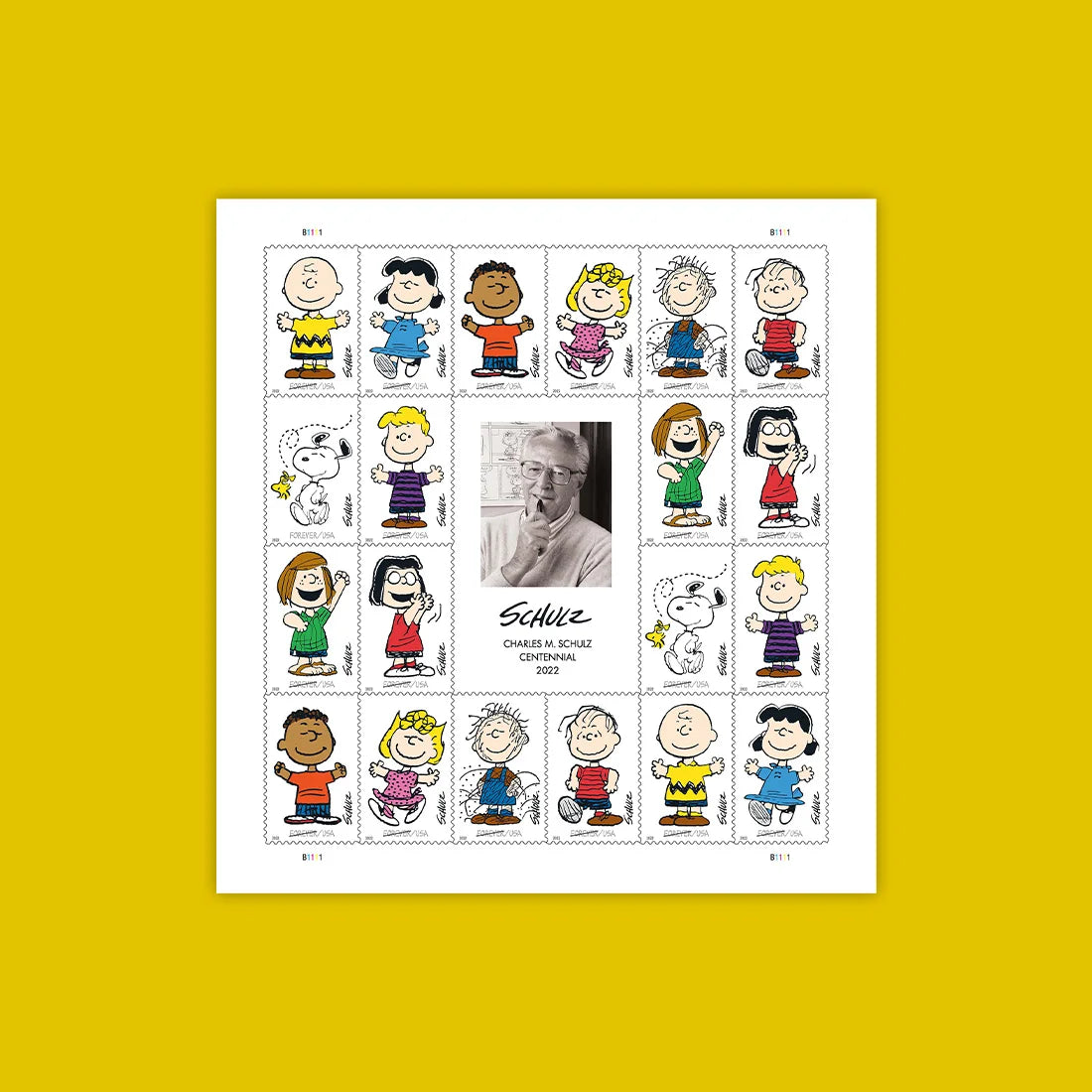 Charles M. Schulz Forever Stamps