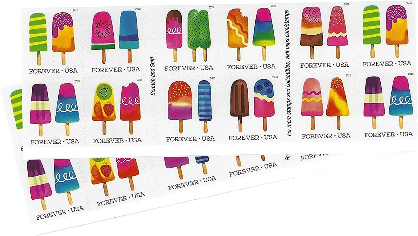 Frozen Treats Forever Stamps