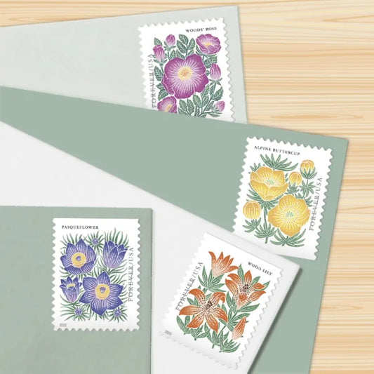 Mountain Flora Forever Stamps