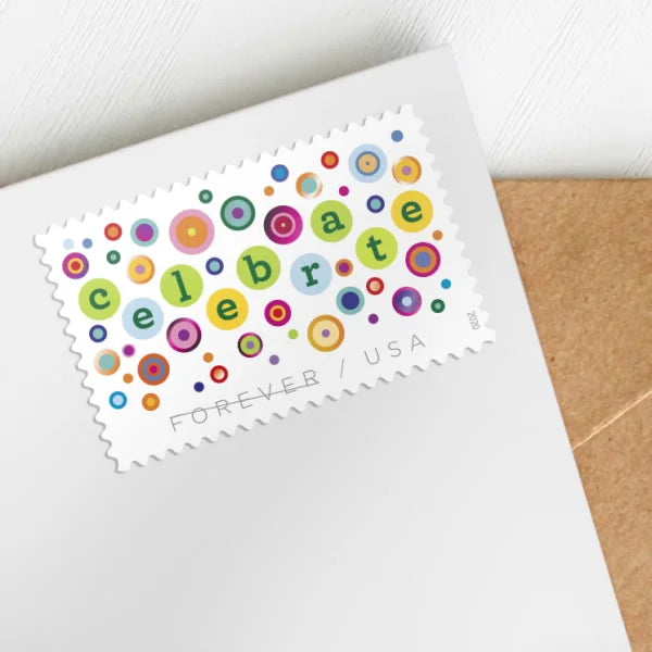 Let’s Celebrate! Forever Stamps