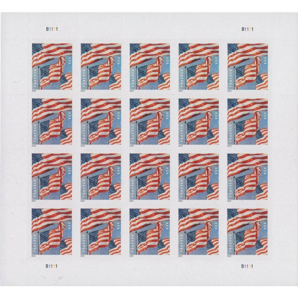 Special Price: $198 Get 1000 Forever Stamps, Various Styles On Sale, can Mail Letters, Envelopes and Others