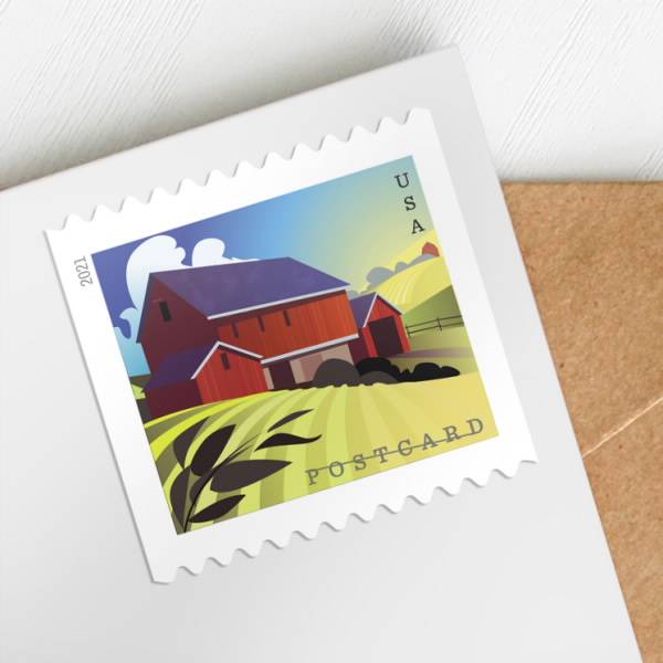 Barns Postcard Forever Stamps