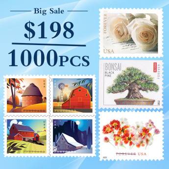 $489 Get 3000 Forever Stamps, 100+ Styles Available