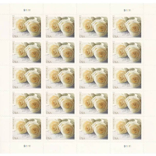 2011 Wedding Roses Commemorative Forever First Class Postage Stamps