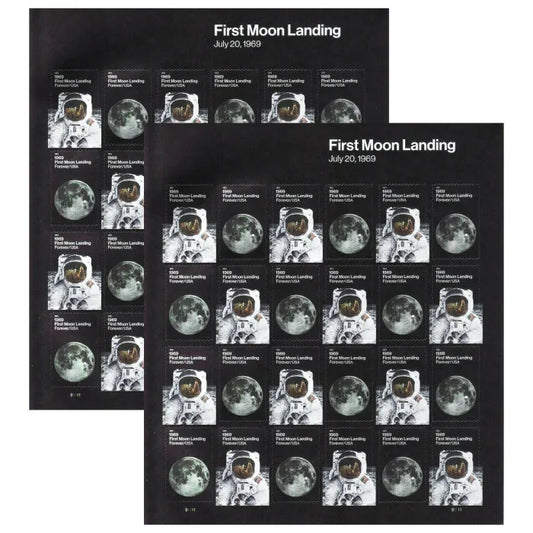 First Moon Landing Forever Forever Stamps