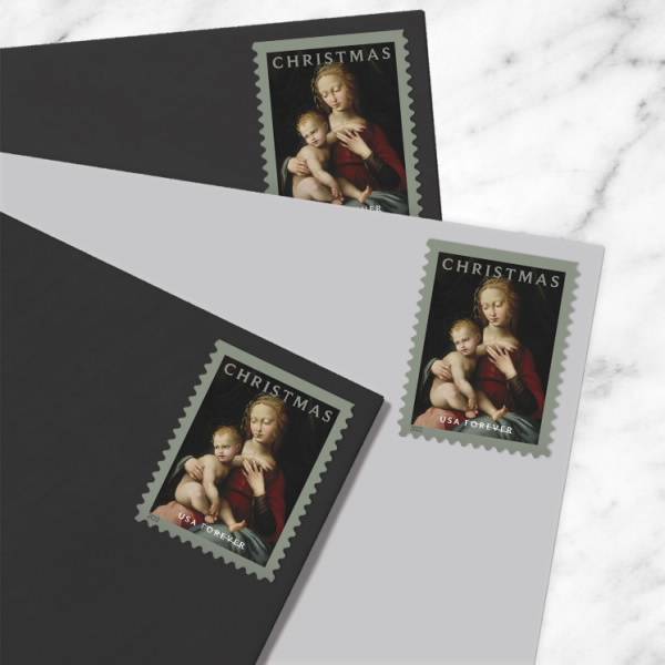 Virgin and Child Forever Stamps