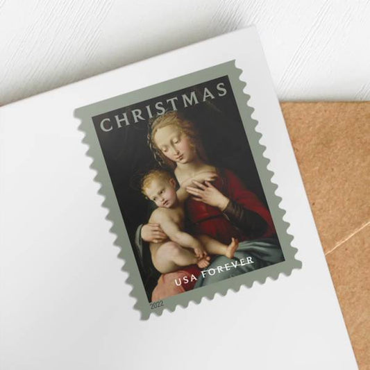Virgin and Child Forever Stamps