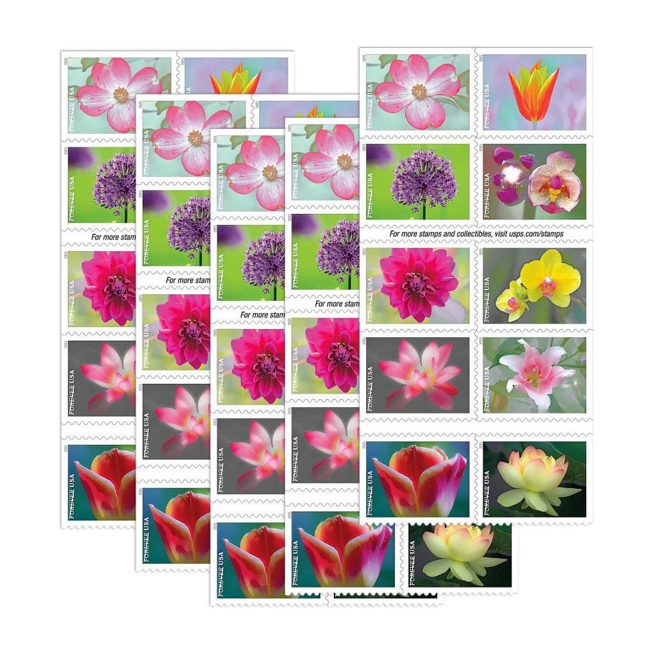 Special Price: $198 Get 1000 Forever Stamps, Various Styles On Sale, can Mail Letters, Envelopes and Others