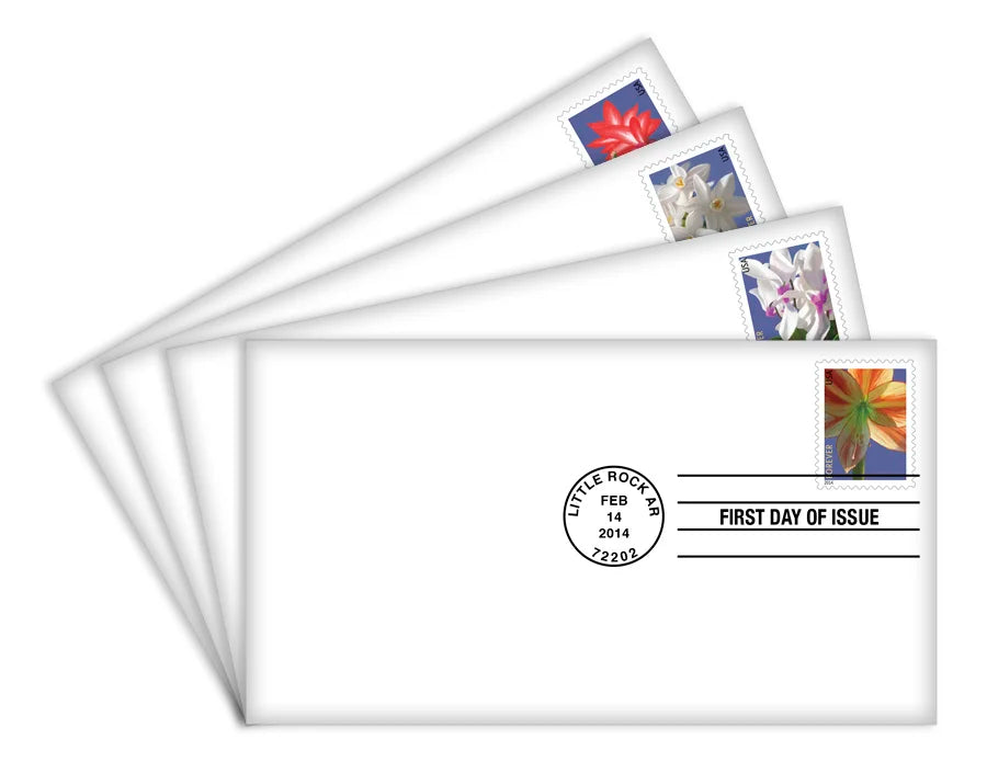 Winter Flowers Forever Stamps