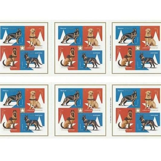 2019 Military Working Dogs Forever Stamps