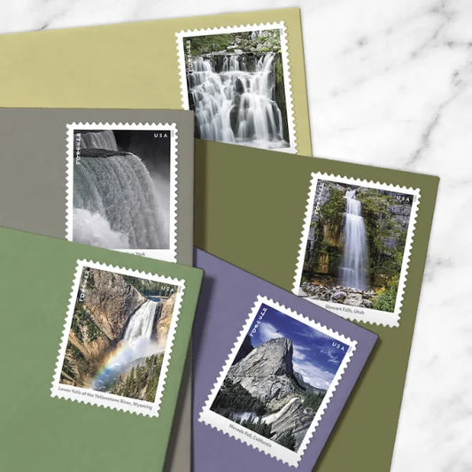 Waterfalls Forever Stamps