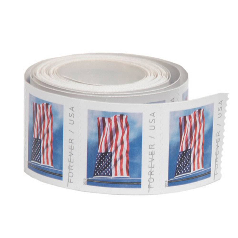 Highly Recommended: $149 for 10 Rolls(1000pcs) – 2017/2018/2019/2022 Flag