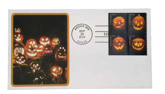 Jack-O’-Lanterns Forever Stamps