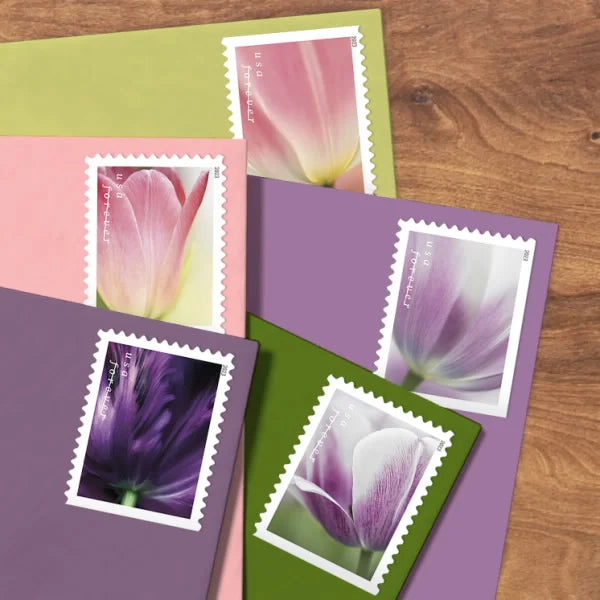 Tulip Blossoms Forever Stamps
