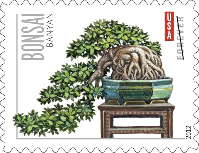 Bonsai Trees Forever Stamps