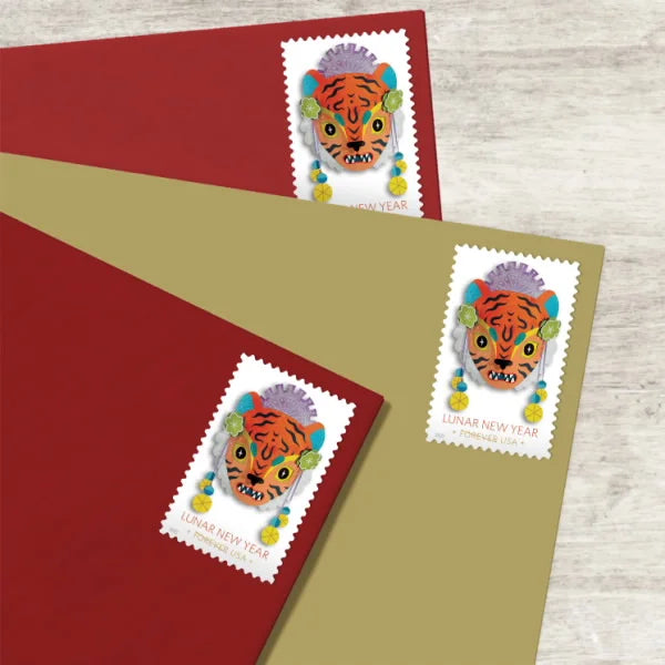 Lunar New Year: Year of the Tiger Forever Stamps