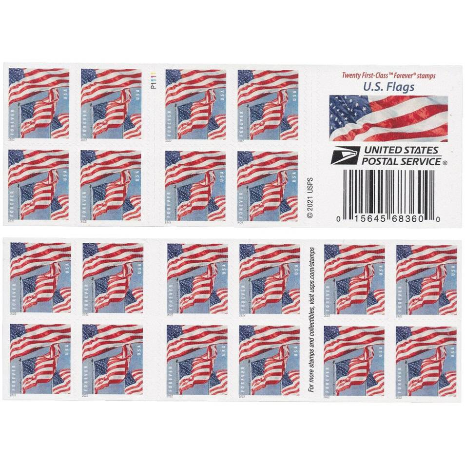 Special Price: $198 Get 1000 Forever Stamps, Various Styles On Sale, can Mail Letters, Envelopes and Others