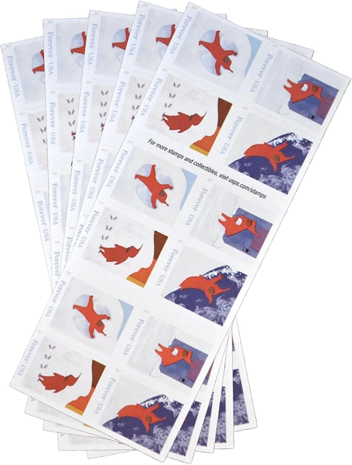 The Snowy Day Forever Stamps