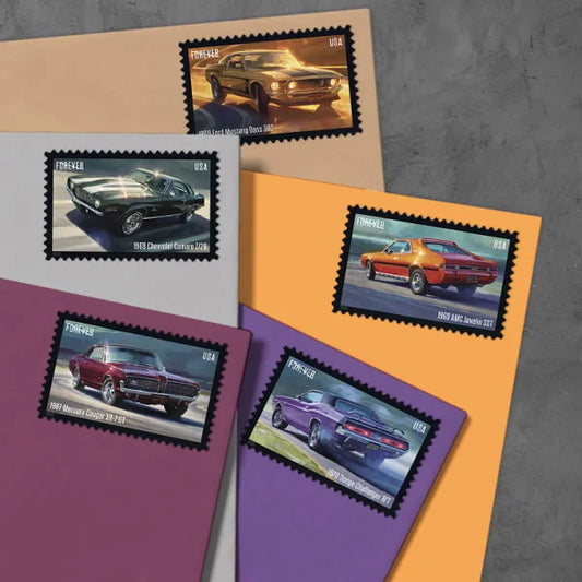 Pony Cars Forever Stamps