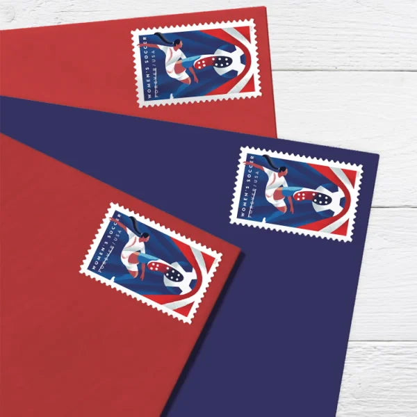 Women’s Soccer Forever Stamps
