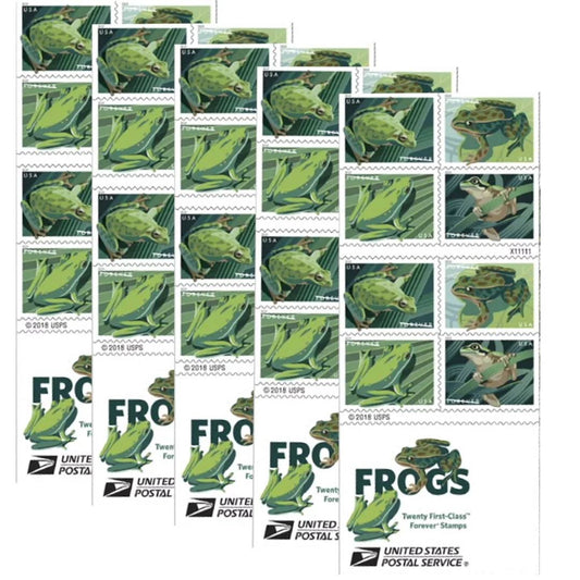 Squirrel Tree Frog Forever Stamps