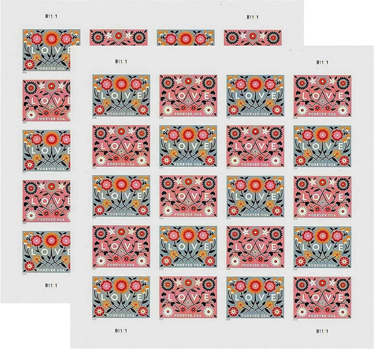 Love 2022 Forever Stamps