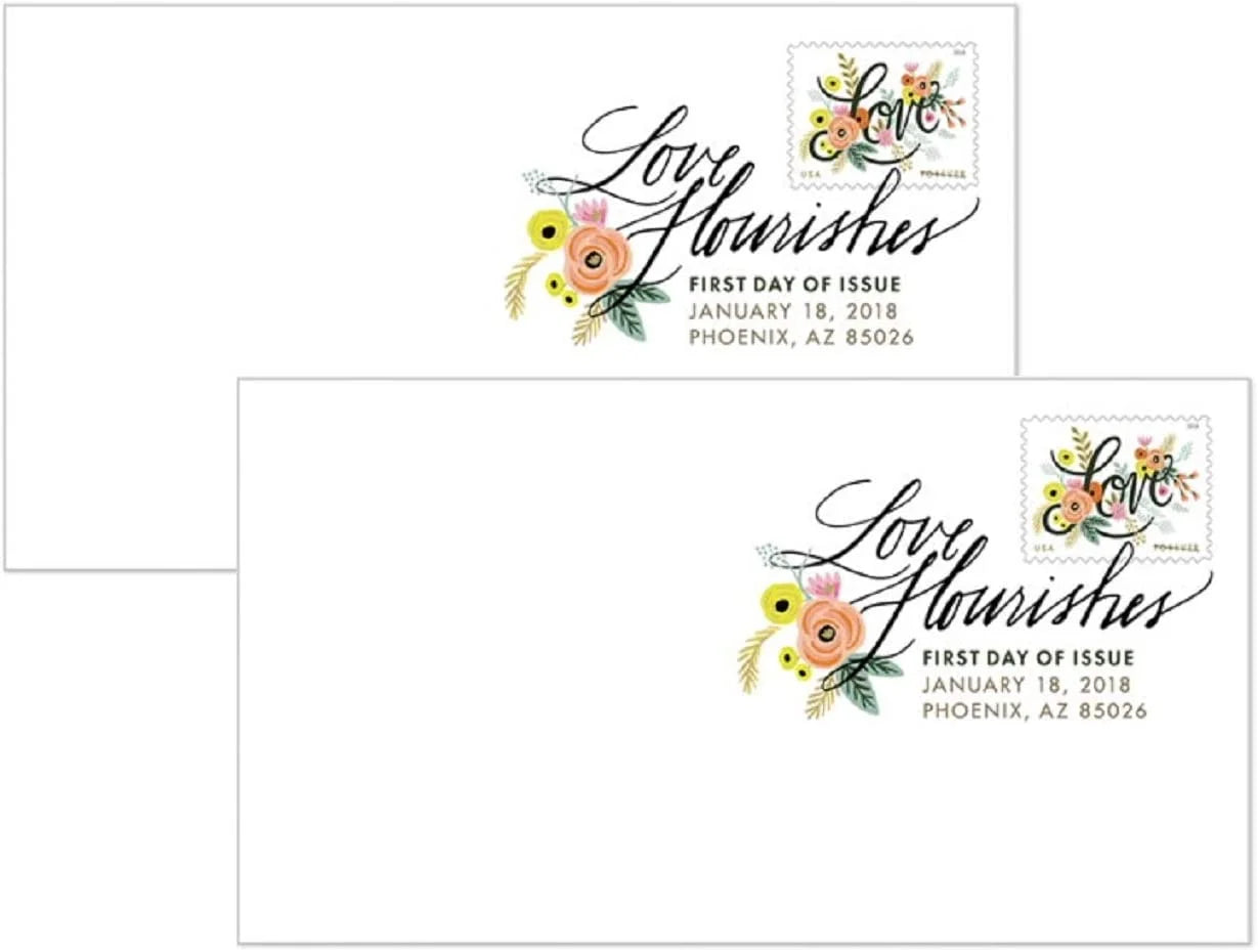 Love Flourishes Forever Stamps