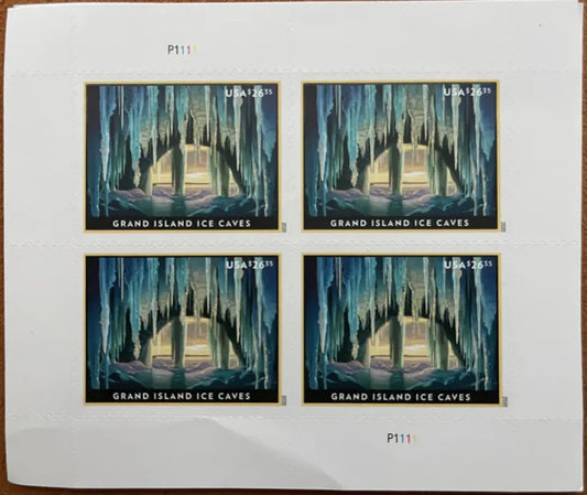 2020 Grand Island Ice Cave Express Priority Stamps