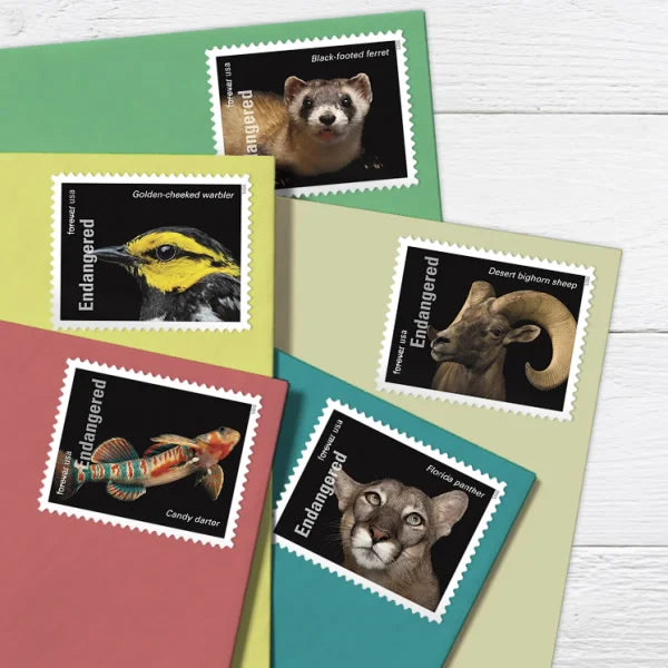 Endangered Species Forever Stamps