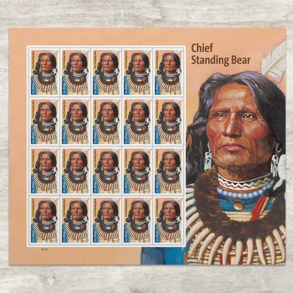 Chief Standing Bear Forever Stamps