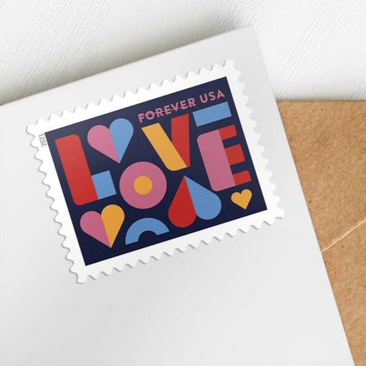Love Forever Stamps 2021