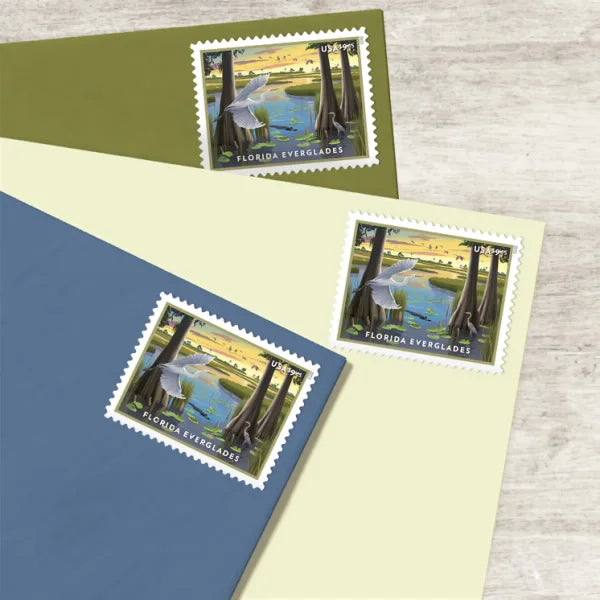 $9.65 Florida Everglades Forever Stamps