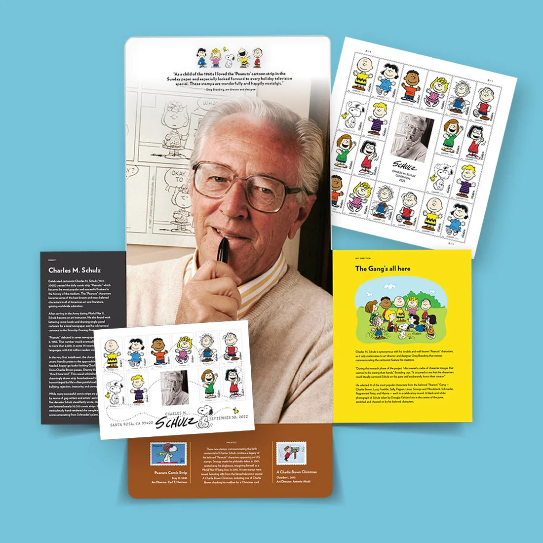 Charles M. Schulz Forever Stamps
